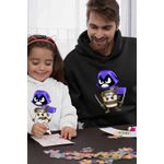 Fashion, accesorii si bijuterii - Barbati - Imbracaminte - Hanorace barbati - Hanorac Barbati Raven Cappuccino Assasino Capucino Ninja, negru, marime S - Infinity.ro