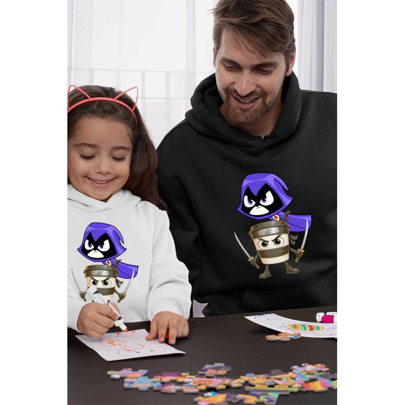 Fashion, accesorii si bijuterii - Barbati - Imbracaminte - Hanorace barbati - Hanorac Barbati Raven Cappuccino Assasino Capucino Ninja, negru, marime S - Infinity.ro