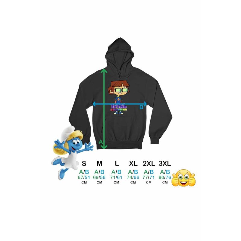 Fashion, accesorii si bijuterii - Barbati - Imbracaminte - Hanorace barbati - Hanorac Barbati Gradinita Dramei Totale Harold Dramarama, negru, marime 3XL - Infinity.ro
