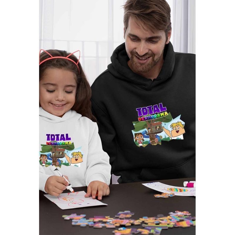 Fashion, accesorii si bijuterii - Barbati - Imbracaminte - Hanorace barbati - Hanorac Barbati Gradinita Dramei Totale, negru, marime XL - Infinity.ro