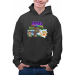 Fashion, accesorii si bijuterii - Barbati - Imbracaminte - Hanorace barbati - Hanorac Barbati Gradinita Dramei Totale, negru, marime XL - Infinity.ro