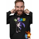 Fashion, accesorii si bijuterii - Barbati - Imbracaminte - Hanorace barbati - Hanorac Barbati Beast Raven Fanart Teen Titans Go Titani, negru, marime XL - Infinity.ro