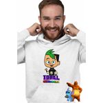 Fashion, accesorii si bijuterii - Barbati - Imbracaminte - Hanorace barbati - Hanorac Barbati Gradinita Dramei Totale Duncan Drama rama, alb, marime 3XL - Infinity.ro