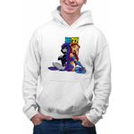 Fashion, accesorii si bijuterii - Barbati - Imbracaminte - Hanorace barbati - Hanorac Barbati Raven Starfire Tineri Titani, alb, marime S - Infinity.ro