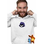 Fashion, accesorii si bijuterii - Barbati - Imbracaminte - Hanorace barbati - Hanorac Barbati Raven Spirit Haideti Tineri Titani, alb, marime 2XL - Infinity.ro