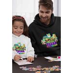 Fashion, accesorii si bijuterii - Barbati - Imbracaminte - Hanorace barbati - Hanorac Barbati Gradinita Dramei Totale Canapea, negru, marime M - Infinity.ro