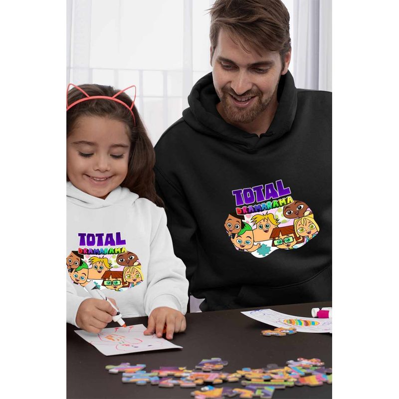 Fashion, accesorii si bijuterii - Barbati - Imbracaminte - Hanorace barbati - Hanorac Barbati Gradinita Dramei Totale Copilarie Dramarama, negru, marime S - Infinity.ro