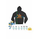 Fashion, accesorii si bijuterii - Barbati - Imbracaminte - Hanorace barbati - Hanorac Barbati Bunnicula Draculas Vampirul Iepuras, negru, marime 3XL - Infinity.ro