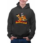 Fashion, accesorii si bijuterii - Barbati - Imbracaminte - Hanorace barbati - Hanorac Barbati Bunnicula Draculas Vampirul Iepuras, negru, marime 3XL - Infinity.ro