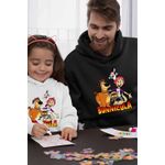 Fashion, accesorii si bijuterii - Barbati - Imbracaminte - Hanorace barbati - Hanorac Barbati Bunnicula Draculas Vampirul Iepuras All Gang, negru, marime 3XL - Infinity.ro