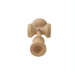 Jucarii, Copii si Bebe - Jucarii si jocuri - Jucarii & jocuri educative - Jucarii interactive - Kendama profi Tensei roz mat, cupe mari, base cup, 18,5 cm si o ata de rezerva - Infinity.ro