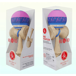 Jucarii, Copii si Bebe - Jucarii si jocuri - Jucarii & jocuri educative - Jucarii interactive - Kendama profi Tensei roz mat, cupe mari, base cup, 18,5 cm si o ata de rezerva - Infinity.ro