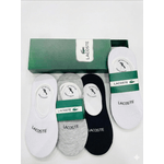 Fashion, accesorii si bijuterii - Femei - Lenjerie si pijamale femei - Sosete si ciorapi femei - Set 6 talpici Lacoste, unisex, One Size - Infinity.ro