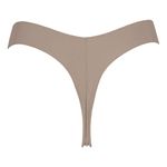 Fashion, accesorii si bijuterii - Femei - Lenjerie si pijamale femei - Lenjerie intima femei - Chiloti string laser cut, Bej inchis - Infinity.ro