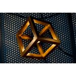 Casa si Gradina - Corpuri si surse de iluminat - Plafoniere, aplice si spoturi - Plafoniera Rhombus KL101051, 1xE27, neagra+maro, IP20, Klausen - Infinity.ro