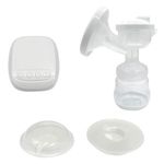 Jucarii, Copii si Bebe - Maternitate - Pompe de san - Pompa de san electrica, 150 ml, Alba, fara BPA - Infinity.ro