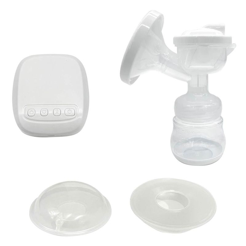 Jucarii, Copii si Bebe - Maternitate - Pompe de san - Pompa de san electrica, 150 ml, Alba, fara BPA - Infinity.ro