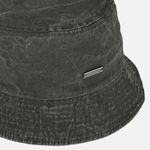 Fashion, accesorii si bijuterii - Barbati - Accesorii barbati - Caciuli si sepci barbati - Palarie tip bucket din bumbac, Marimea 59, Gri Stonewashed - Infinity.ro
