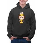 Fashion, accesorii si bijuterii - Barbati - Imbracaminte - Hanorace barbati - Hanorac Barbati Labubu Wolverine X-Men, negru, marime 2XL - Infinity.ro