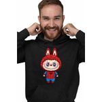 Fashion, accesorii si bijuterii - Barbati - Imbracaminte - Hanorace barbati - Hanorac Barbati Labubu Spiderman Marvel Spidey Paienjenel, negru, marime 2XL - Infinity.ro