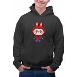 Fashion, accesorii si bijuterii - Barbati - Imbracaminte - Hanorace barbati - Hanorac Barbati Labubu Spiderman Marvel Spidey Paienjenel, negru, marime 2XL - Infinity.ro