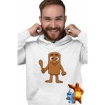 Fashion, accesorii si bijuterii - Barbati - Imbracaminte - Hanorace barbati - Hanorac Barbati Tung Tung Sahur Italian Brainrot, alb, marime 2XL - Infinity.ro