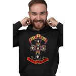 Fashion, accesorii si bijuterii - Barbati - Imbracaminte - Hanorace barbati - Hanorac Personalizat Barbati Guns N Roses Legendary Merch, negru, marime S - Infinity.ro