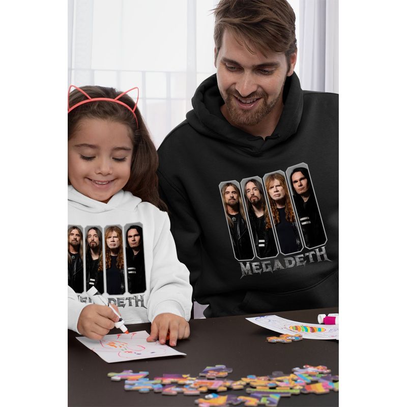 Fashion, accesorii si bijuterii - Barbati - Imbracaminte - Hanorace barbati - Hanorac Personalizat Barbati Megadeth Legend Heave Metal, negru, marime S - Infinity.ro