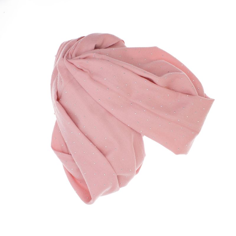 Fashion, accesorii si bijuterii - Femei - Accesorii femei - Esarfe si fulare femei - Esarfa dama, din lana, Buticcochet, 70x190 cm, model cu strasuri, Roz - ES3376 - Infinity.ro