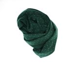 Fashion, accesorii si bijuterii - Femei - Accesorii femei - Esarfe si fulare femei - Esarfa dama, din lana, Buticcochet, 70x190 cm, model cu strasuri, Verde - ES3378 - Infinity.ro