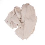 Fashion, accesorii si bijuterii - Femei - Accesorii femei - Esarfe si fulare femei - Esarfa dama, din lana, Buticcochet, 70x190 cm, model cu strasuri, Crem - ES3386 - Infinity.ro