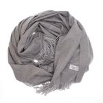 Fashion, accesorii si bijuterii - Femei - Accesorii femei - Esarfe si fulare femei - Esarfa dama, din lana, Buticcochet, 66x200 cm, model cu sclipici, Gri - ES3396 - Infinity.ro
