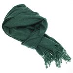 Fashion, accesorii si bijuterii - Femei - Accesorii femei - Esarfe si fulare femei - Esarfa dama, din lana, Buticcochet, 66x200 cm, model cu sclipici, Verde - ES3388 - Infinity.ro