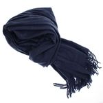 Fashion, accesorii si bijuterii - Femei - Accesorii femei - Esarfe si fulare femei - Esarfa dama, din lana, Buticcochet, 66x200 cm, model cu sclipici, Bleumarin - ES3389 - Infinity.ro