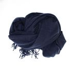 Fashion, accesorii si bijuterii - Femei - Accesorii femei - Esarfe si fulare femei - Esarfa dama, din lana, Buticcochet, 66x200 cm, model cu sclipici, Bleumarin - ES3389 - Infinity.ro