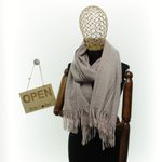 Fashion, accesorii si bijuterii - Femei - Accesorii femei - Esarfe si fulare femei - Esarfa dama, din lana, Buticcochet, 66x200 cm, model cu sclipici, Lila - ES3392 - Infinity.ro
