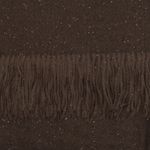 Fashion, accesorii si bijuterii - Femei - Accesorii femei - Esarfe si fulare femei - Esarfa dama, din lana, Buticcochet, 66x200 cm, model cu sclipici, Maro inchis - ES3394 - Infinity.ro
