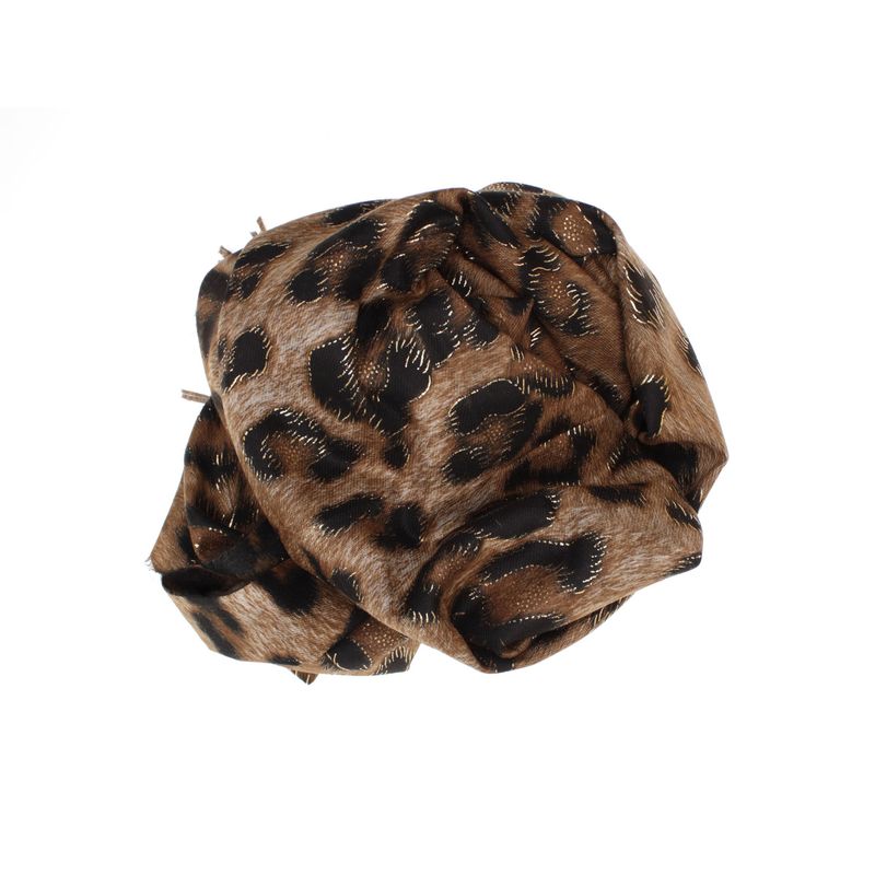Fashion, accesorii si bijuterii - Femei - Accesorii femei - Esarfe si fulare femei - Esarfa dama, din lana, Buticcochet, 70x186 cm, model animal print, Maro - ES3400 - Infinity.ro
