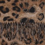 Fashion, accesorii si bijuterii - Femei - Accesorii femei - Esarfe si fulare femei - Esarfa dama, din lana, Buticcochet, 70x186 cm, model animal print, Maro - ES3400 - Infinity.ro