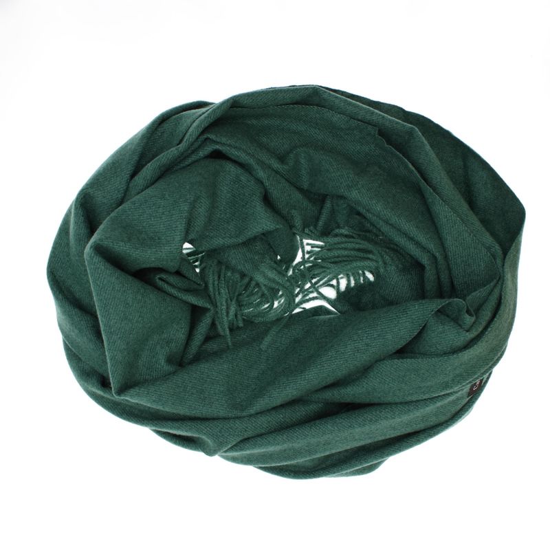 Fashion, accesorii si bijuterii - Femei - Accesorii femei - Esarfe si fulare femei - Esarfa dama, din lana, Buticcochet, 70x190 cm, model uni, Verde - ES3412 - Infinity.ro
