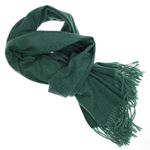 Fashion, accesorii si bijuterii - Femei - Accesorii femei - Esarfe si fulare femei - Esarfa dama, din lana, Buticcochet, 70x190 cm, model uni, Verde - ES3412 - Infinity.ro