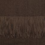 Fashion, accesorii si bijuterii - Femei - Accesorii femei - Esarfe si fulare femei - Esarfa dama, din lana, Buticcochet, 70x190 cm, model uni, Maro inchis - ES3418 - Infinity.ro