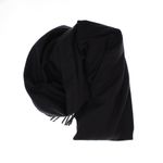 Fashion, accesorii si bijuterii - Femei - Accesorii femei - Esarfe si fulare femei - Esarfa dama, din lana, Buticcochet, 70x190 cm, model uni, Negru - ES3421 - Infinity.ro