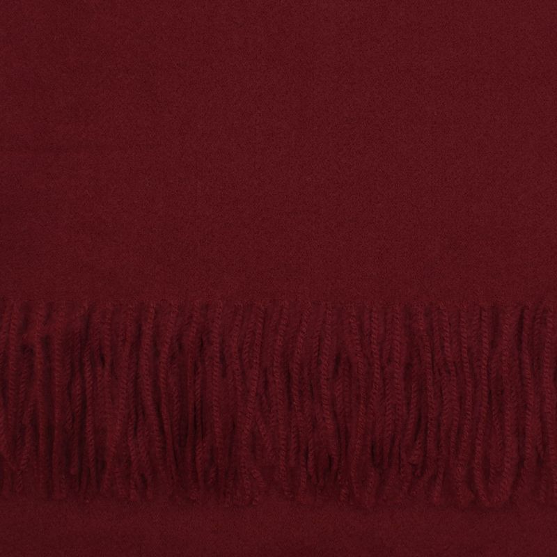 Fashion, accesorii si bijuterii - Femei - Accesorii femei - Esarfe si fulare femei - Esarfa dama, din lana, Buticcochet, 70x190 cm, model uni, Bordo - ES3416 - Infinity.ro
