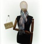 Fashion, accesorii si bijuterii - Femei - Accesorii femei - Esarfe si fulare femei - Esarfa dama, din lana, Buticcochet, 70x180 cm, cu franjuri, Multicolor- ES3424 - Infinity.ro