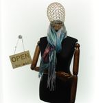 Fashion, accesorii si bijuterii - Femei - Accesorii femei - Esarfe si fulare femei - Esarfa dama, din lana, Buticcochet, 70x180 cm, cu franjuri, Multicolor- ES3425 - Infinity.ro