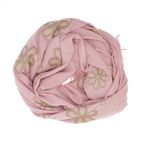 Fashion, accesorii si bijuterii - Femei - Accesorii femei - Esarfe si fulare femei - Esarfa dama, din lana, Buticcochet, 70x180 cm, model cu boderie, Roz - ES3456 - Infinity.ro