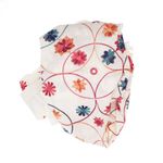 Fashion, accesorii si bijuterii - Femei - Accesorii femei - Esarfe si fulare femei - Esarfa dama, din lana, Buticcochet, 70x180 cm, model cu boderie, Alb - ES3467 - Infinity.ro