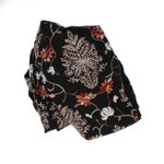 Fashion, accesorii si bijuterii - Femei - Accesorii femei - Esarfe si fulare femei - Esarfa dama, din lana, Buticcochet, 70x180 cm, model cu boderie, Negru - ES3471 - Infinity.ro