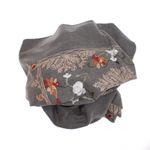 Fashion, accesorii si bijuterii - Femei - Accesorii femei - Esarfe si fulare femei - Esarfa dama, din lana, Buticcochet, 70x180 cm, model cu boderie, Gri - ES3478 - Infinity.ro